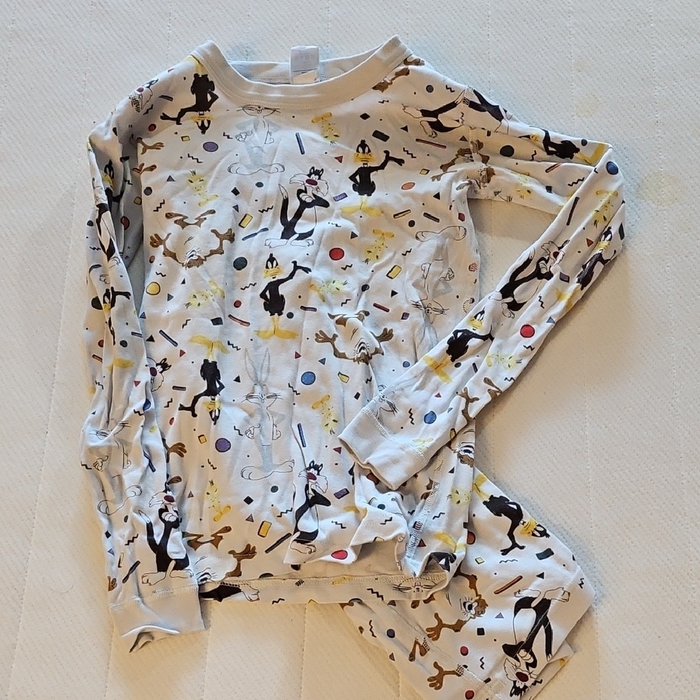 Hannah Andersson Organic Cotton  Looney Tunes Pajama Set